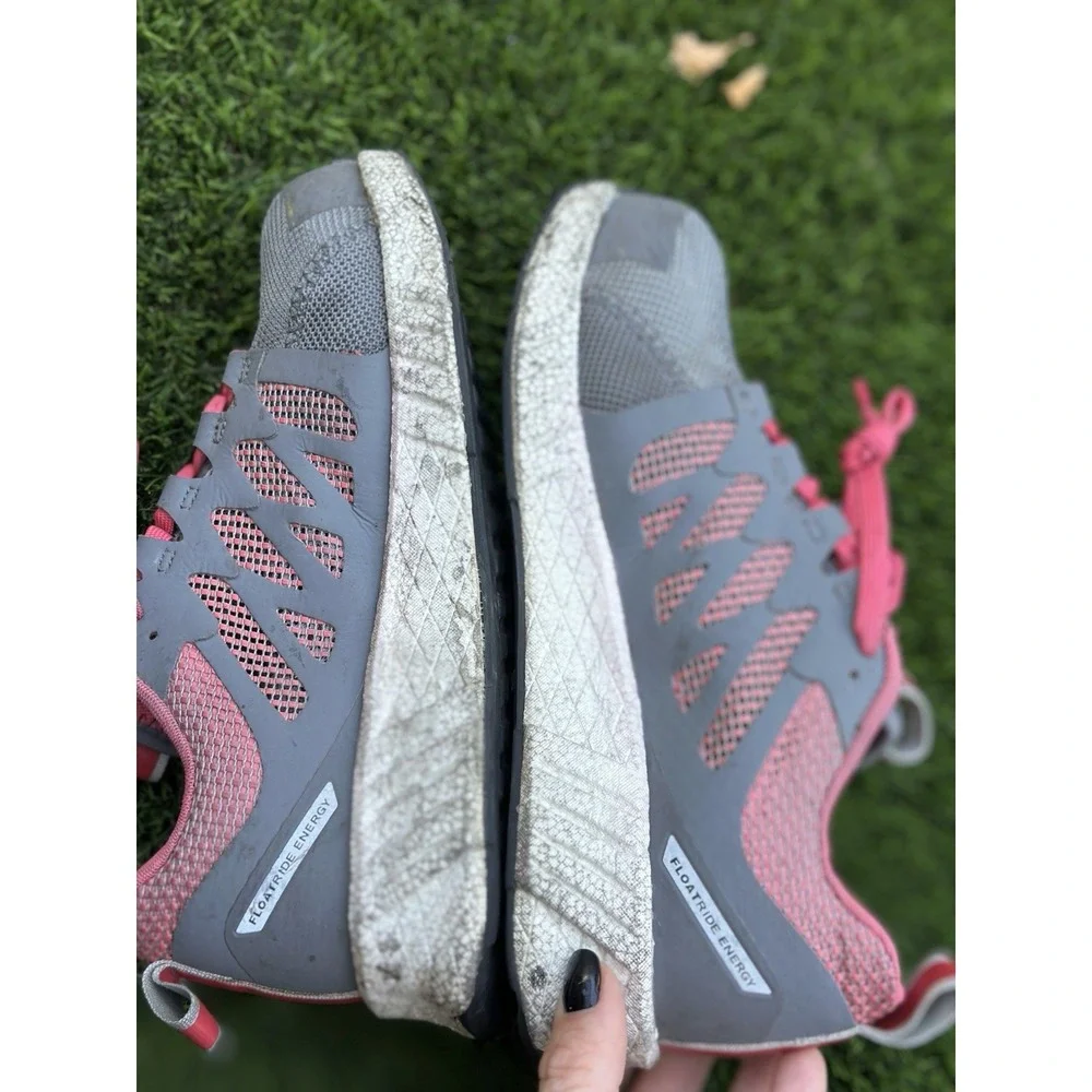 Reebok Work RB312 Fusion Flexweave Safety Toe Women's Size 10 Gray Pink